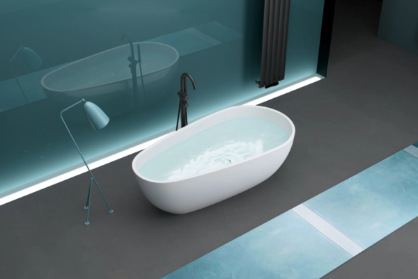 MELON One Piece Freestanding Bathtub - MELON 1670 - Image 2