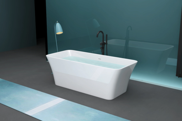 BLOSSOM One Piece Bathtub - BLOSSOM 1500GW-STK - Image 2