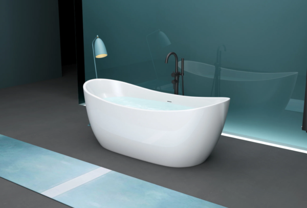LILIA One Piece Freestanding Bathtub - LILIA 1500/1700 - Image 2