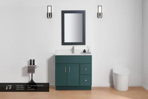 Solid Wood Vanity- 36"\42" - Image 5